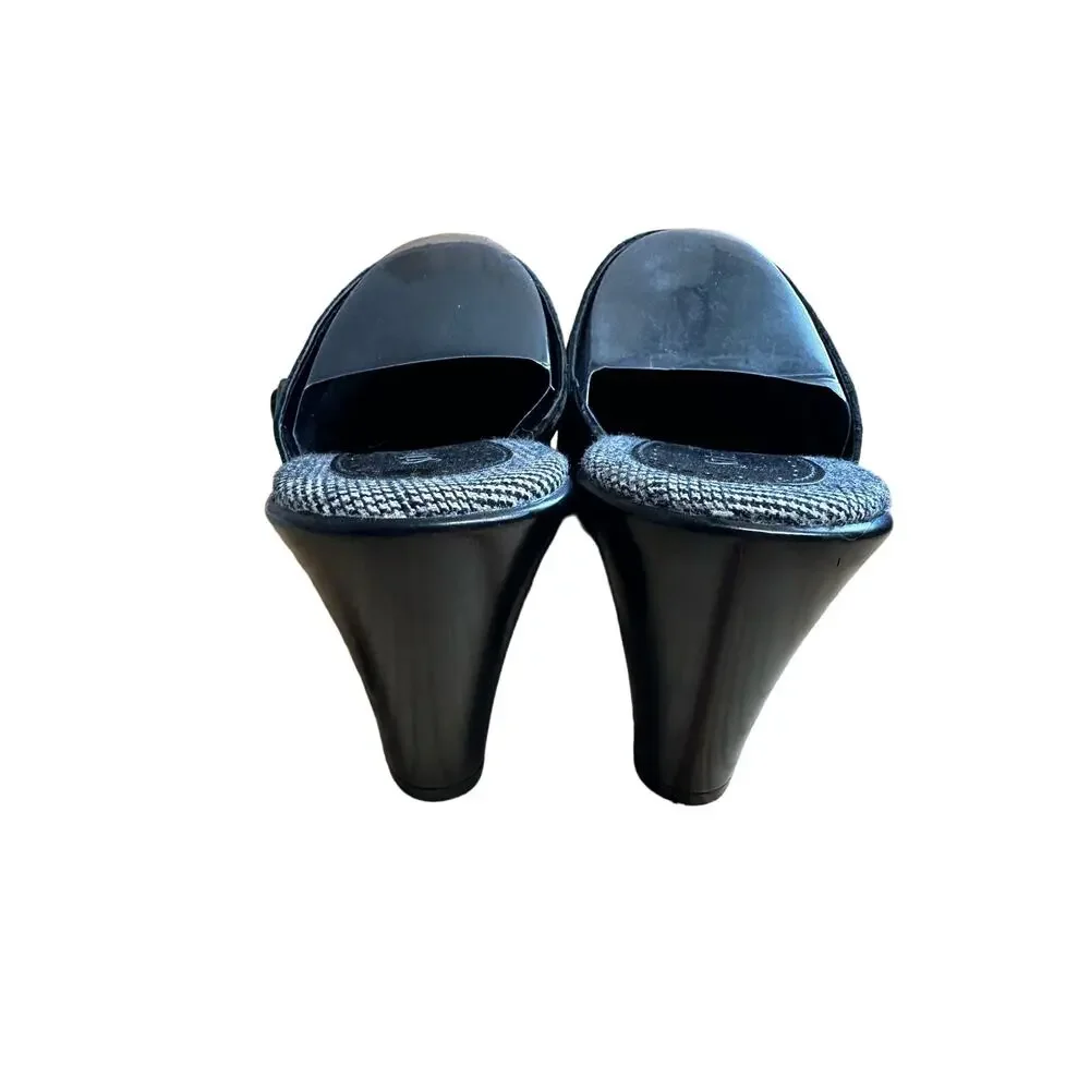 St John’s Bay Black Mule Clogs New, Never Worn Size 10